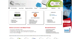 Desktop Screenshot of easy-login.de